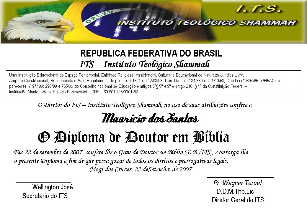 Credencial de Doutorado