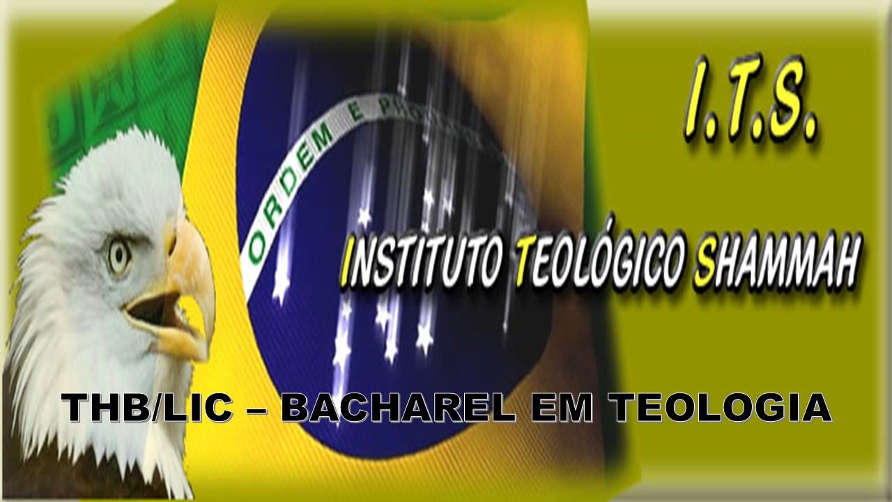 THB/LIC BACHAREL EM TEOLOGIA